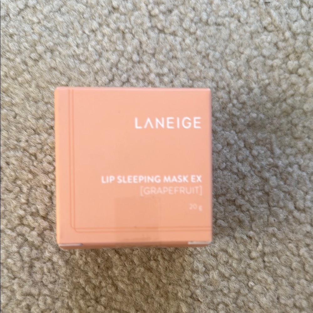 LANEIGE Grapefruit Lip Sleeping Mask EX - Peach Pink